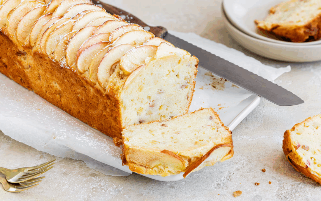 Cake aux pommes et au yogourt