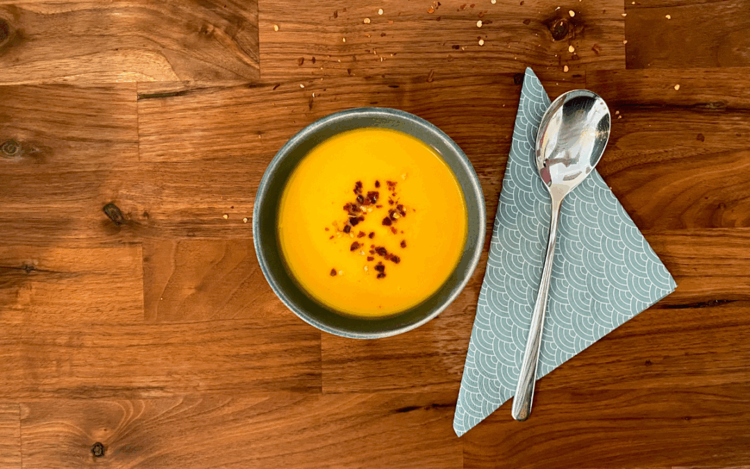 Potage de carotte et patate douce