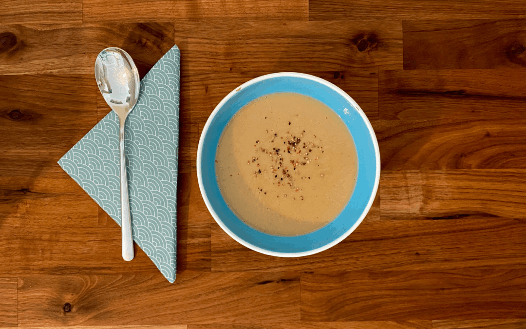 Velouté automnal aux marrons