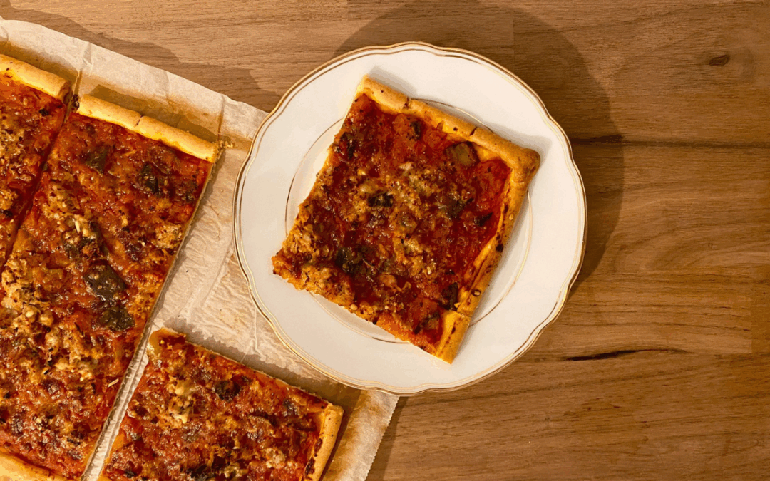 Tarte thon-ratatouille express